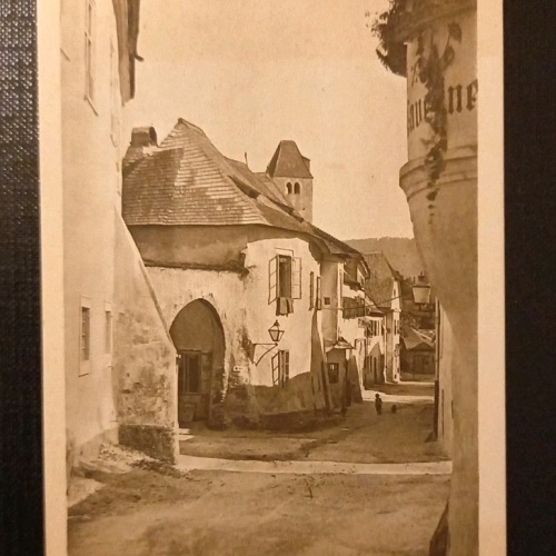 Straße In Dürnstein In Der Wachau Gr