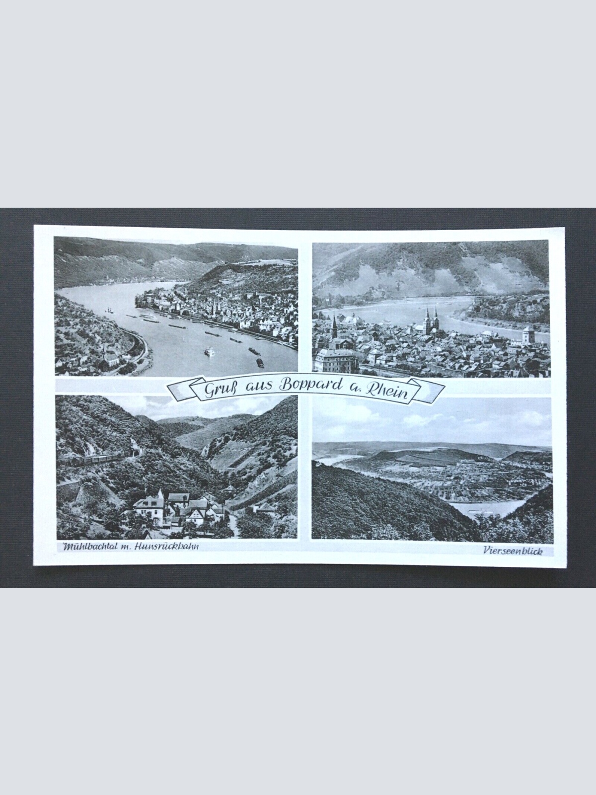 Gruß aus Boppard Rhein Stadt Collage Fluss RheinlandPfalz Deutschland 4006491 TH