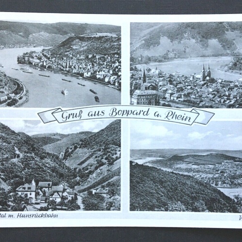 Gruß aus Boppard Rhein Stadt Collage Fluss RheinlandPfalz Deutschland 4006491 TH