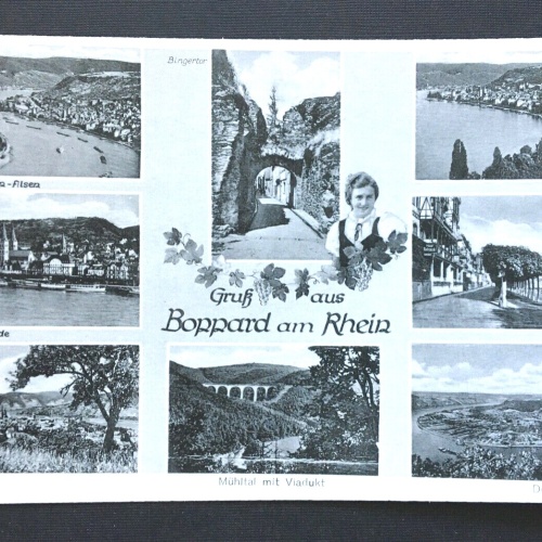 Gruß aus Boppard Rhein Stadt Collage Fluss RheinlandPfalz Deutschland 4006481 TH