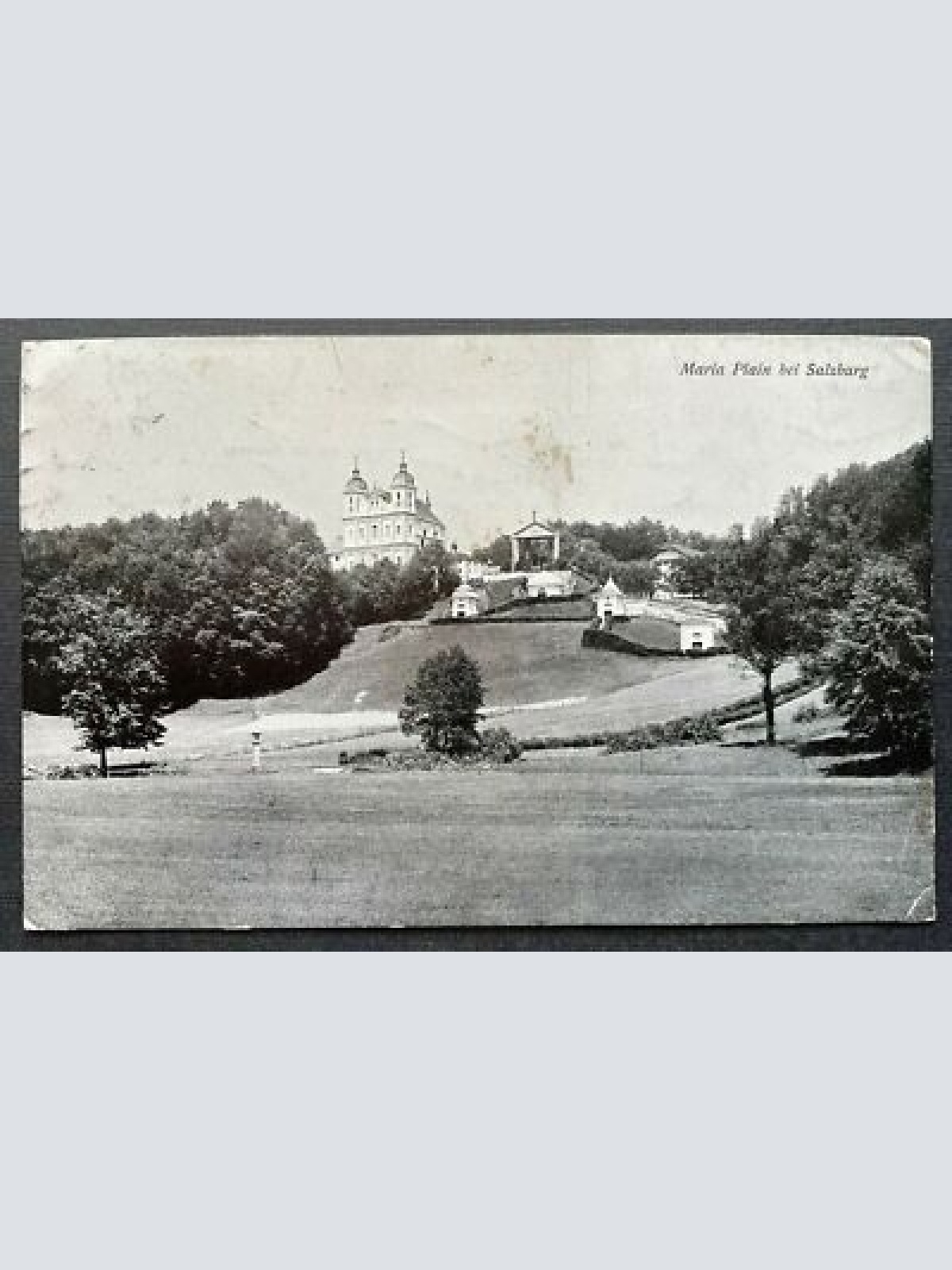Maria Plain b. Salzburg Wallfahrtskirche Basilika Berg Baum Österreich 410817 TH
