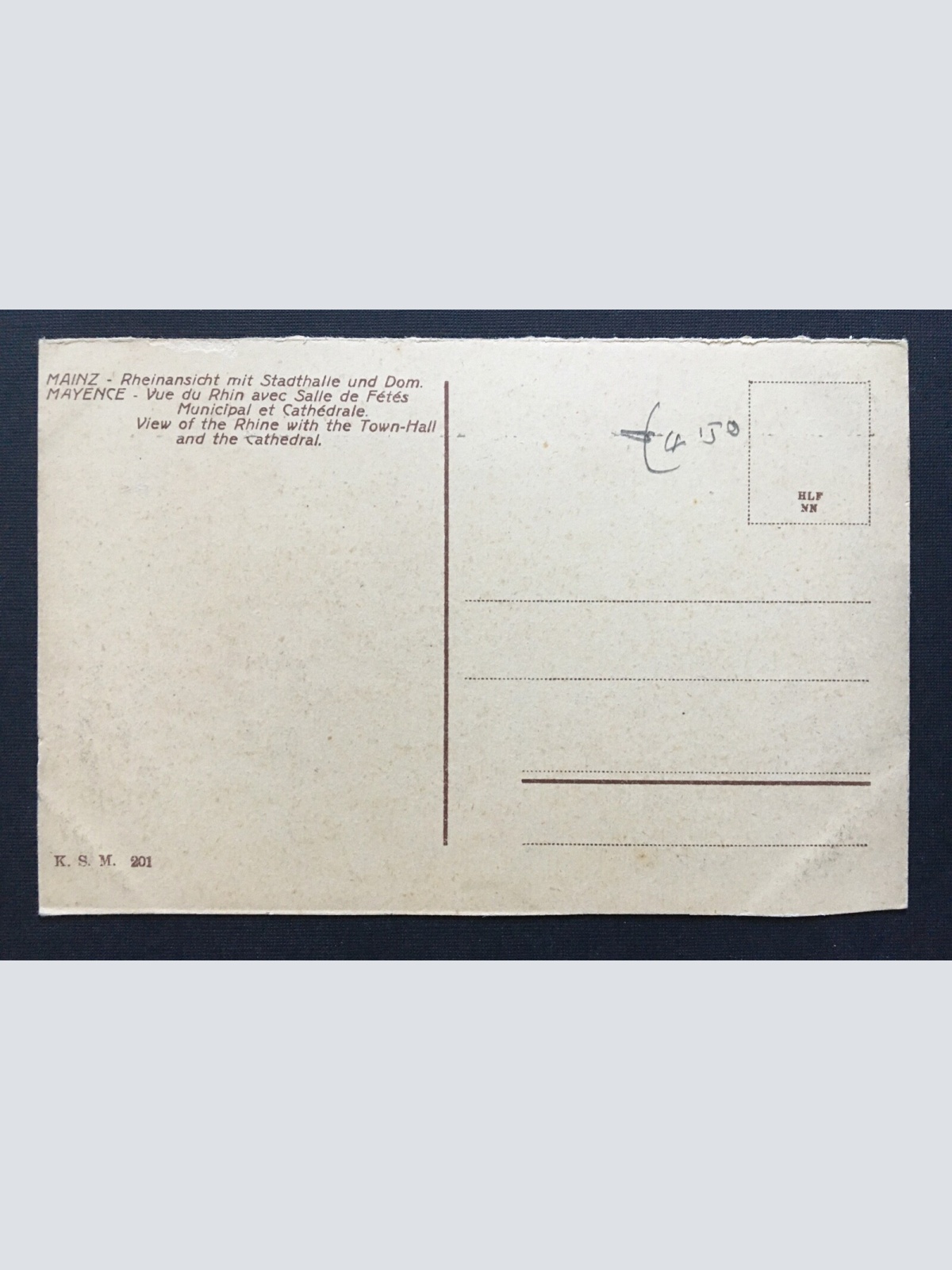 Mainz Rhein Stadthalle Dom Fluss Schiff Rheinland-Pfalz Deutschland 4006531 TH