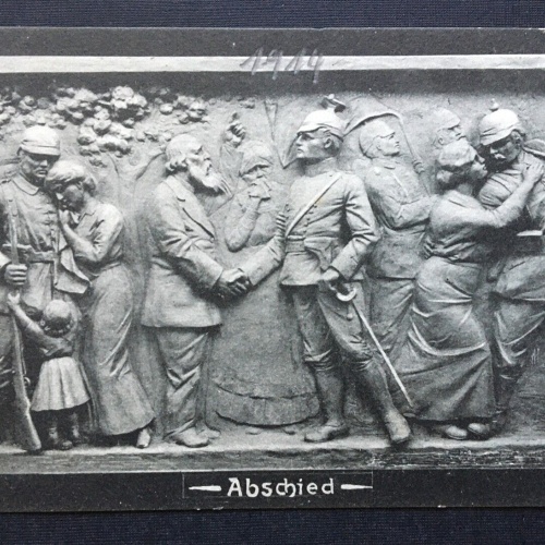 Abschied Relief Statue Bildhauerkunst Trauer Soldat Militär Krieg 4006771 TH