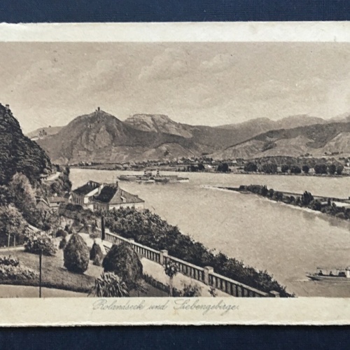 Rolandseck Siebengebirge Rhein Schiff Nordrhein-Westfalen Deutschland 4006761 TH