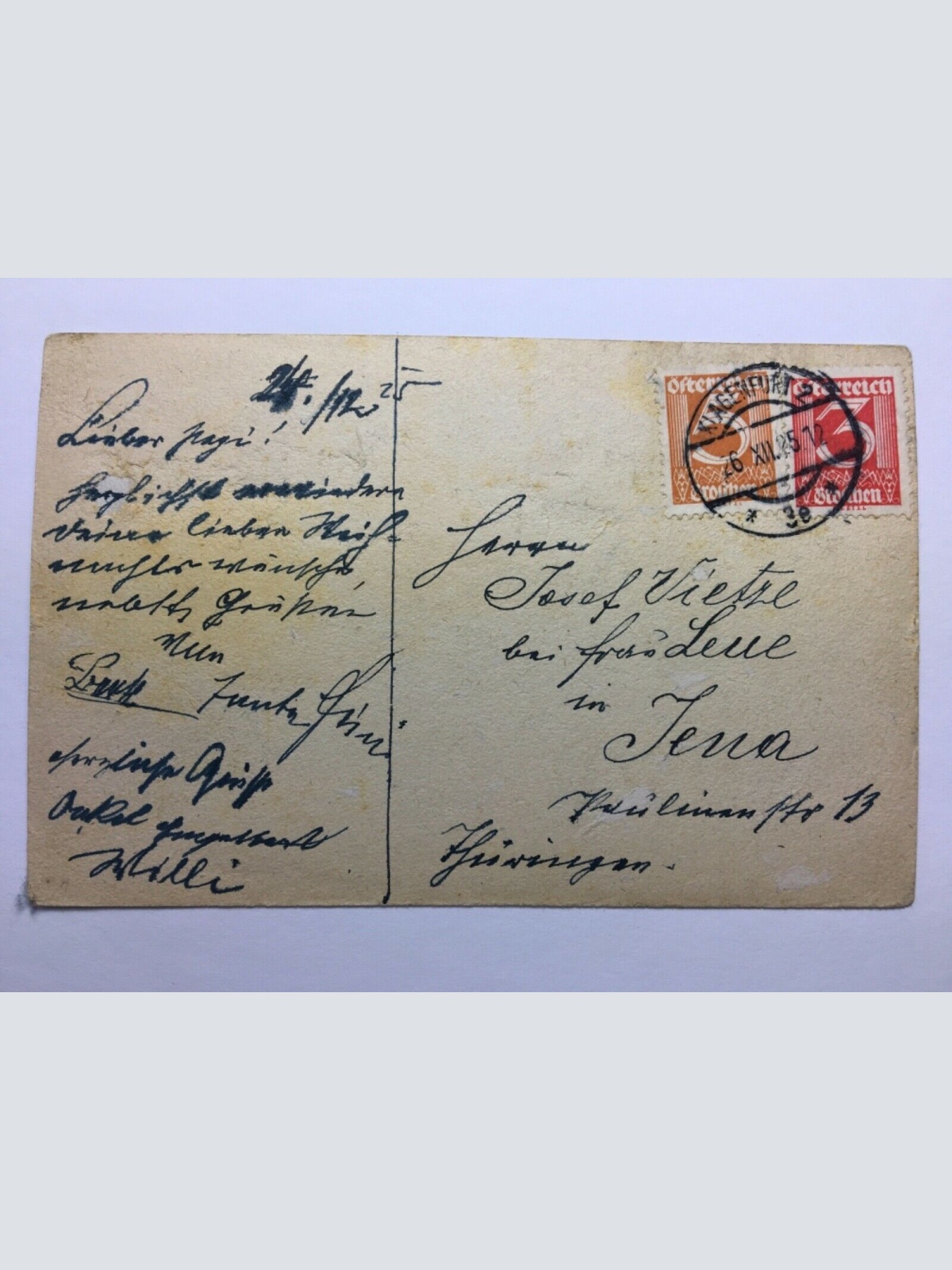 Deutscher Schulverein - Frohes Neujahr / Künstlerkarte 30142 TH