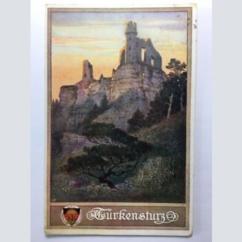 Deutscher Schulverein - Türkensturz - Felswand/Ruine 30121 TH