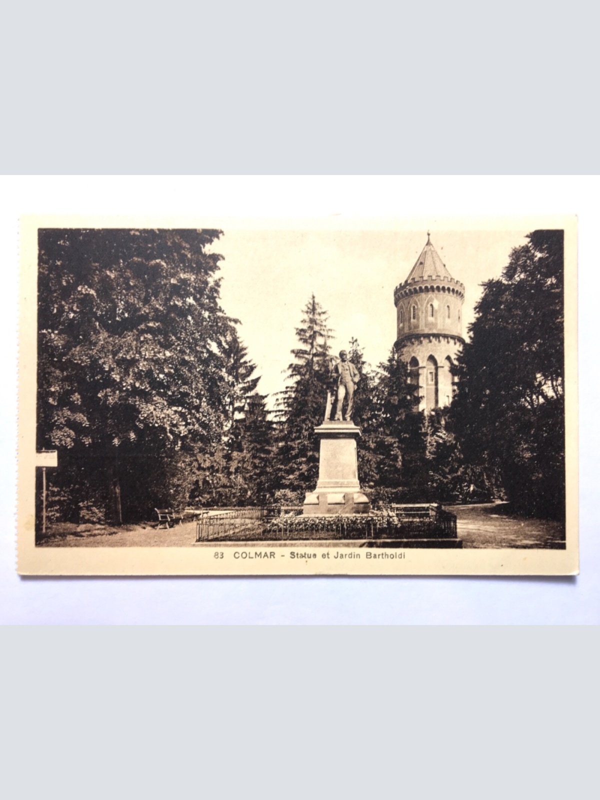 Colmar - Statue et Jardin Bartholdi - Bertholdi-Statue & Garten 110039 TH
