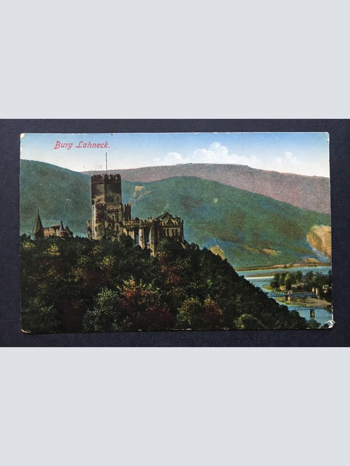 Burg Lahneck Berg Rhein Festung Rheinland-Pfalz Deutschland 4006581 TH G