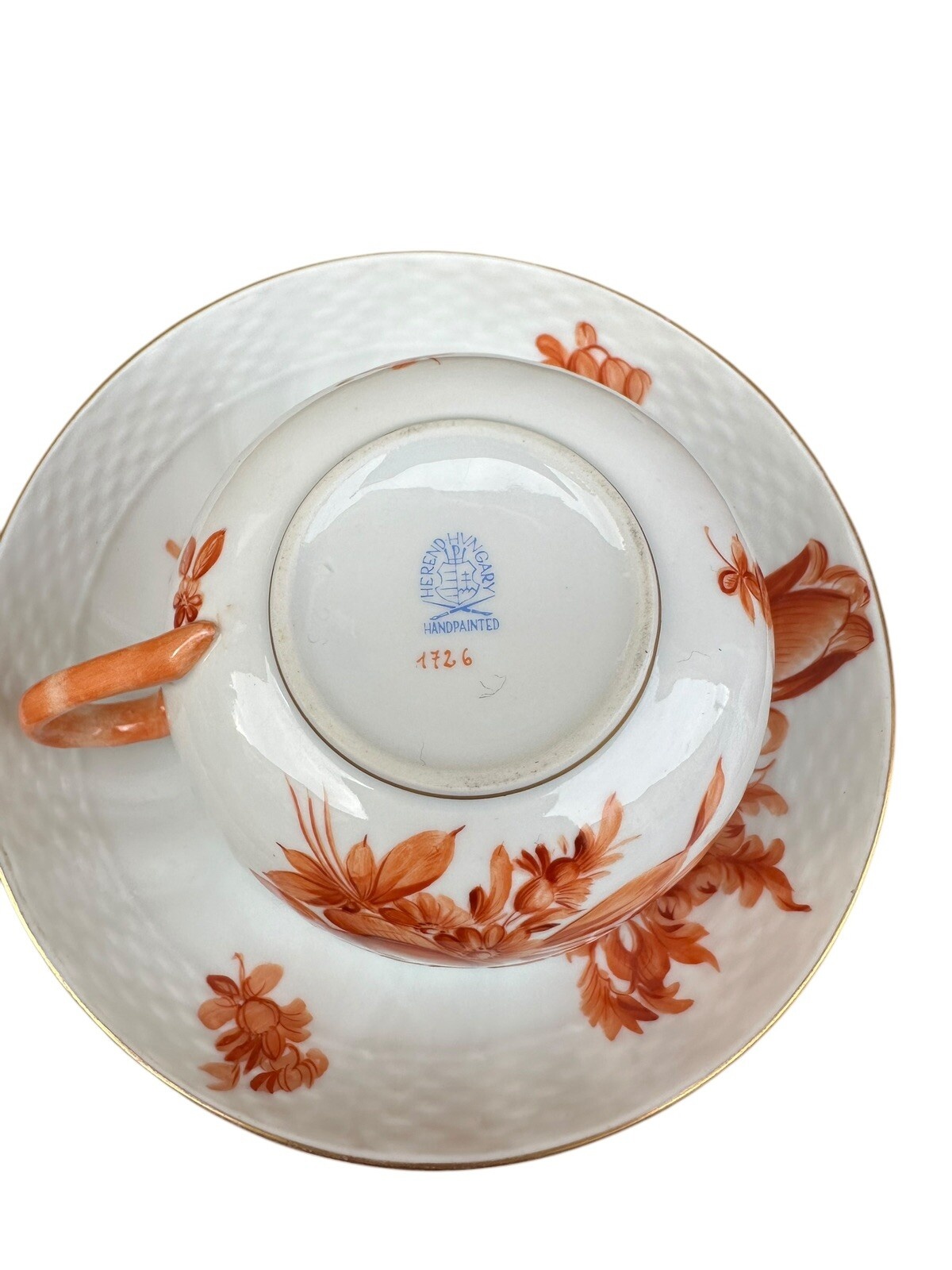 HEREND TEE SERVICE FÜR 6 PERSONEN  Marke von  1942 Rar