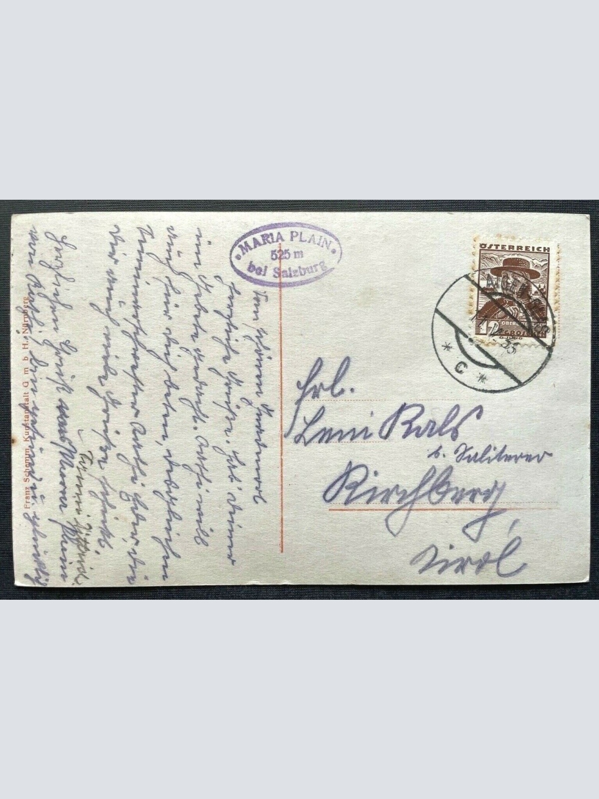 Gruss aus Maria Plain Wallfahrtskirche Basilika Salzburg Österreich 410809 TH