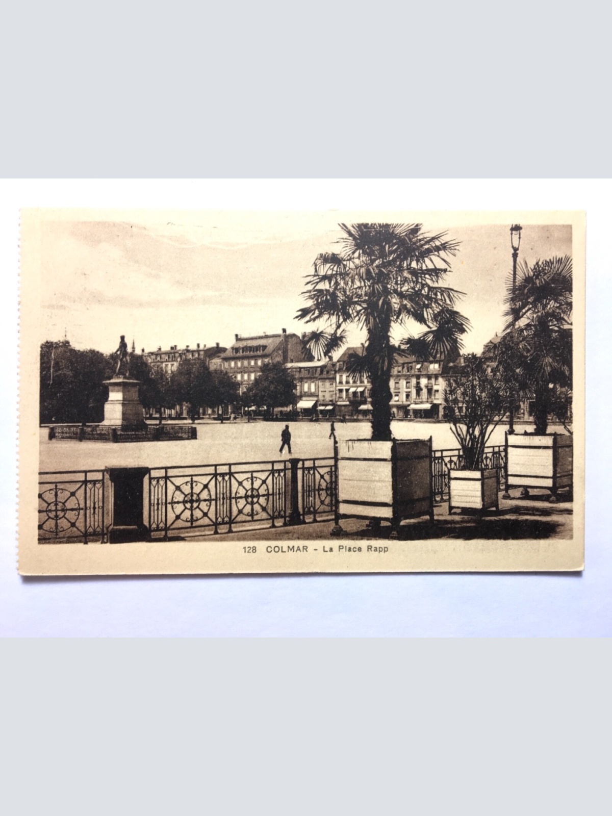 Colmar - La Place Rapp - Rap-Platz - Statue 110040 TH