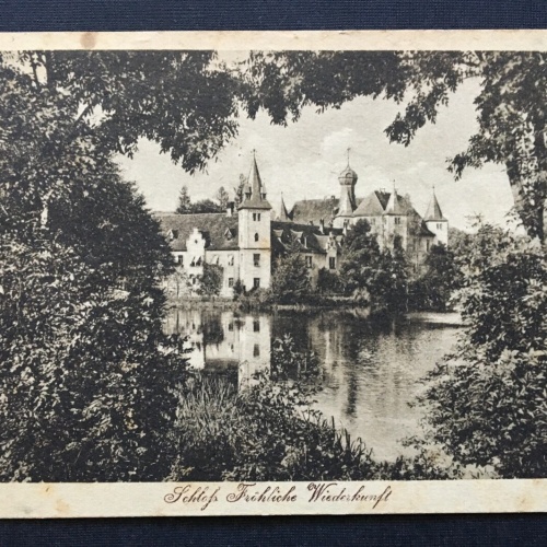 Schloss Fröhliche Wiederkunft See Wald Insel Thüringen Deutschland 401238 TH A