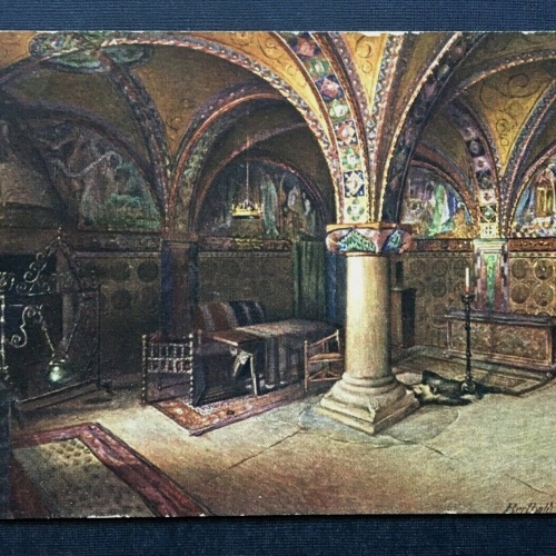 Wartburg Kemenate H. Elisabeth Kamin Gemach Thüringen Deutschland 401239 TH A