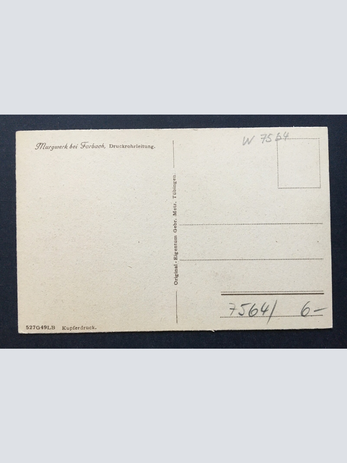 Murgwerk  Forbach Schwarzwald Murgtal Baden-Württemberg Deutschland 401244 TH A