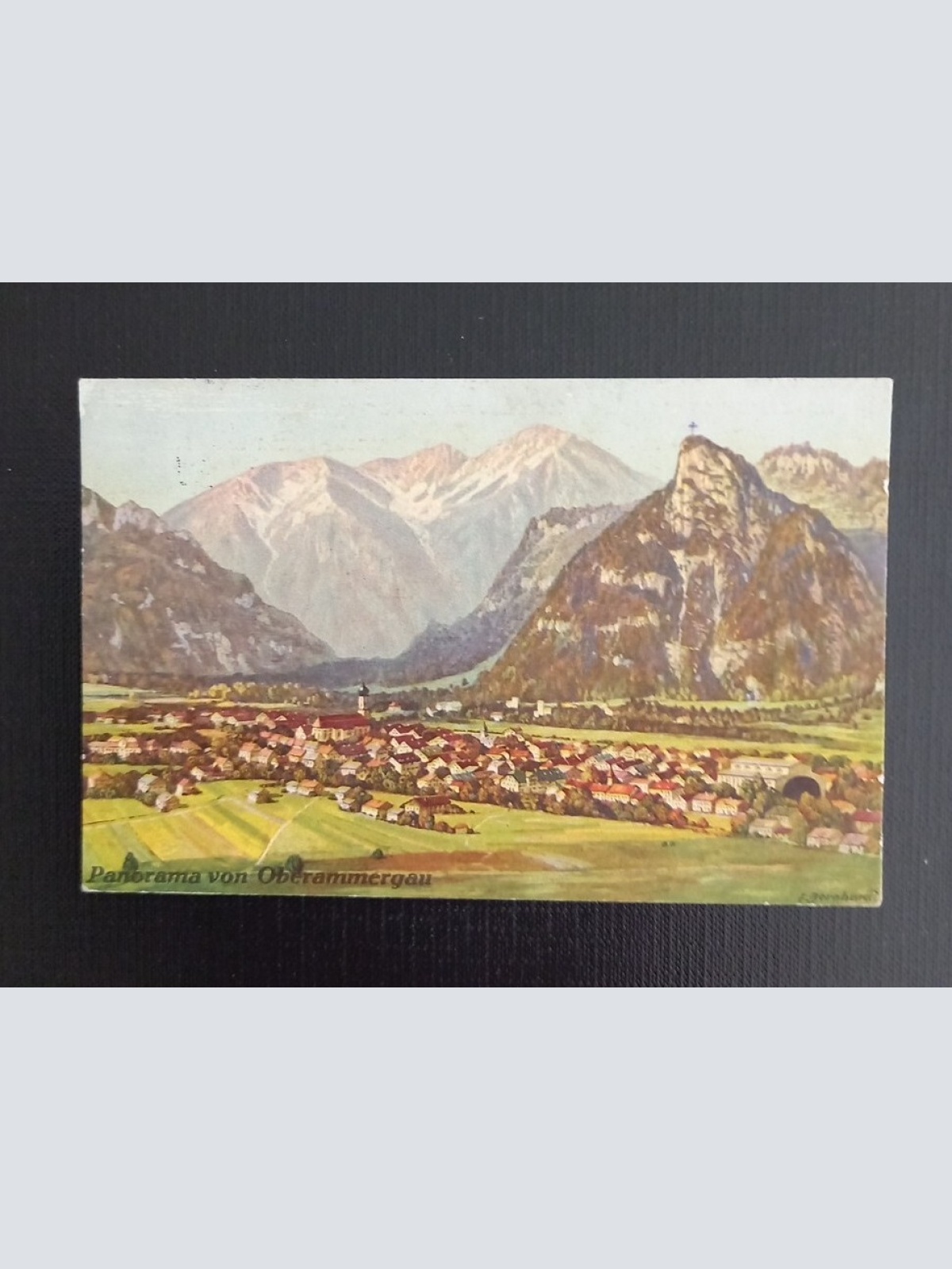 Panorama Von Oberammergau 410417 Ga B