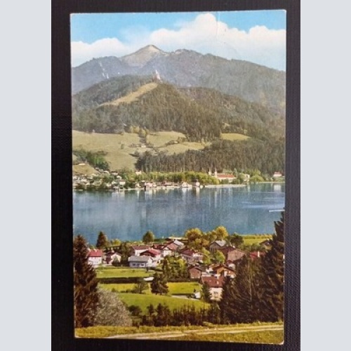 Ansichtskarte Bayern Bad Wiessee Am Tegernsee 410416 Ga E