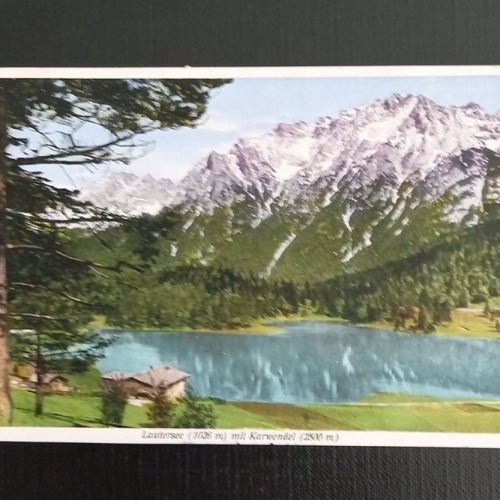 Lautersee Mit Karwendel 410415 Ga B