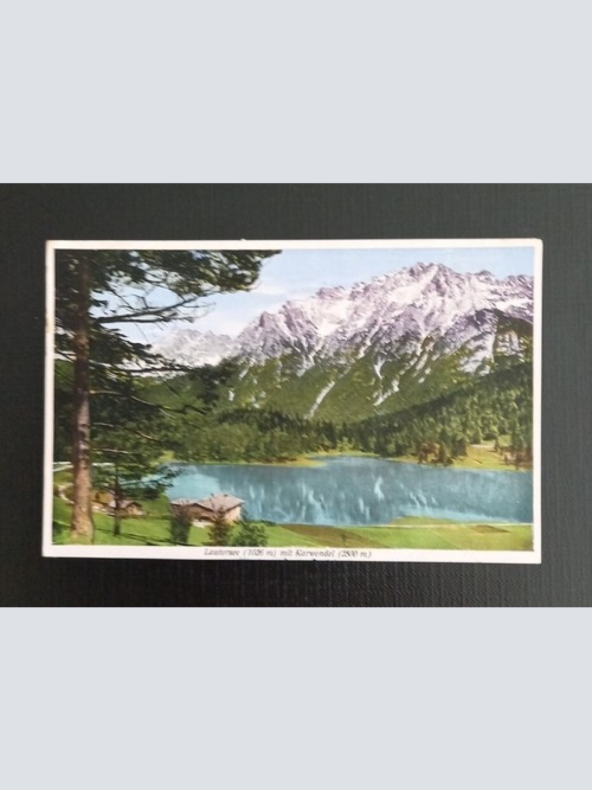 Lautersee Mit Karwendel 410415 Ga B