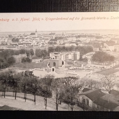 Brandenburg Blick Auf Die Bismarck Warte U.Stadt 055 Ga B