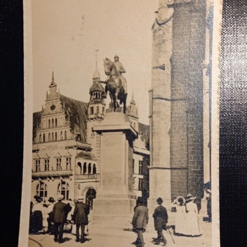 Ansichtskarte Bremen Bismarck Denkmal 070 Ga E