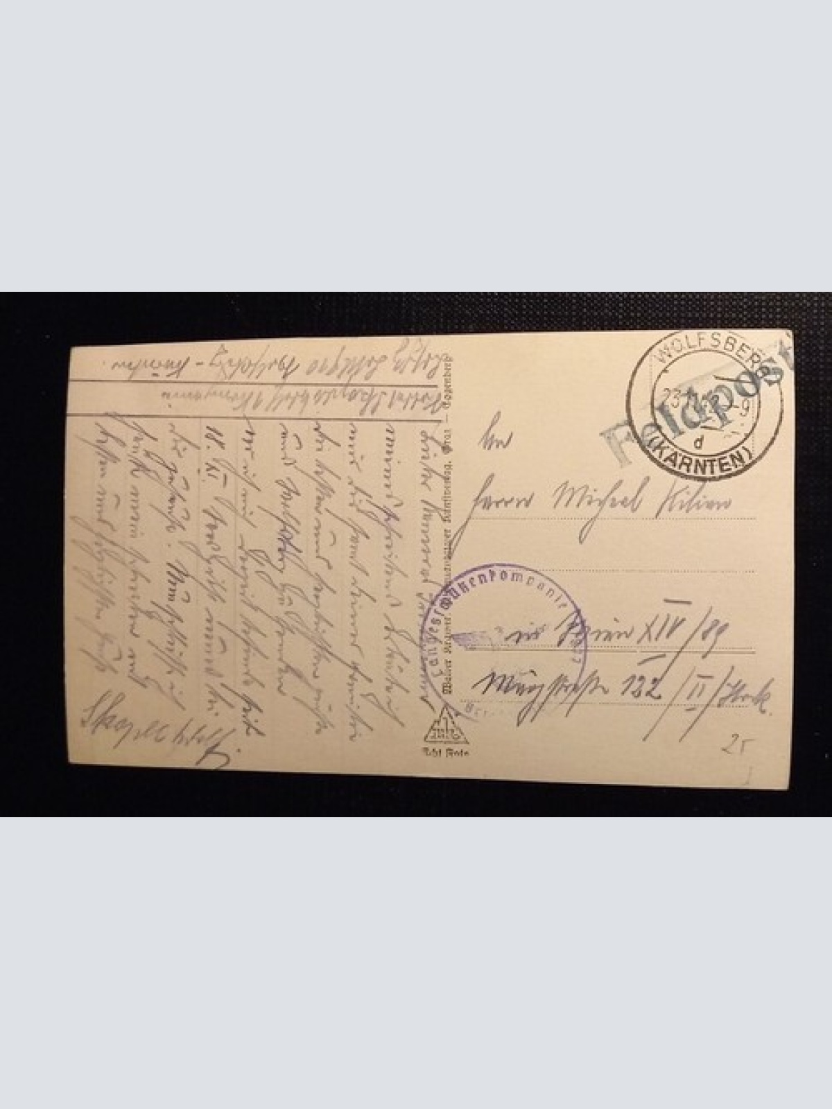 Wolfsberg Mit Koralpe Kärnten 116 Ga E