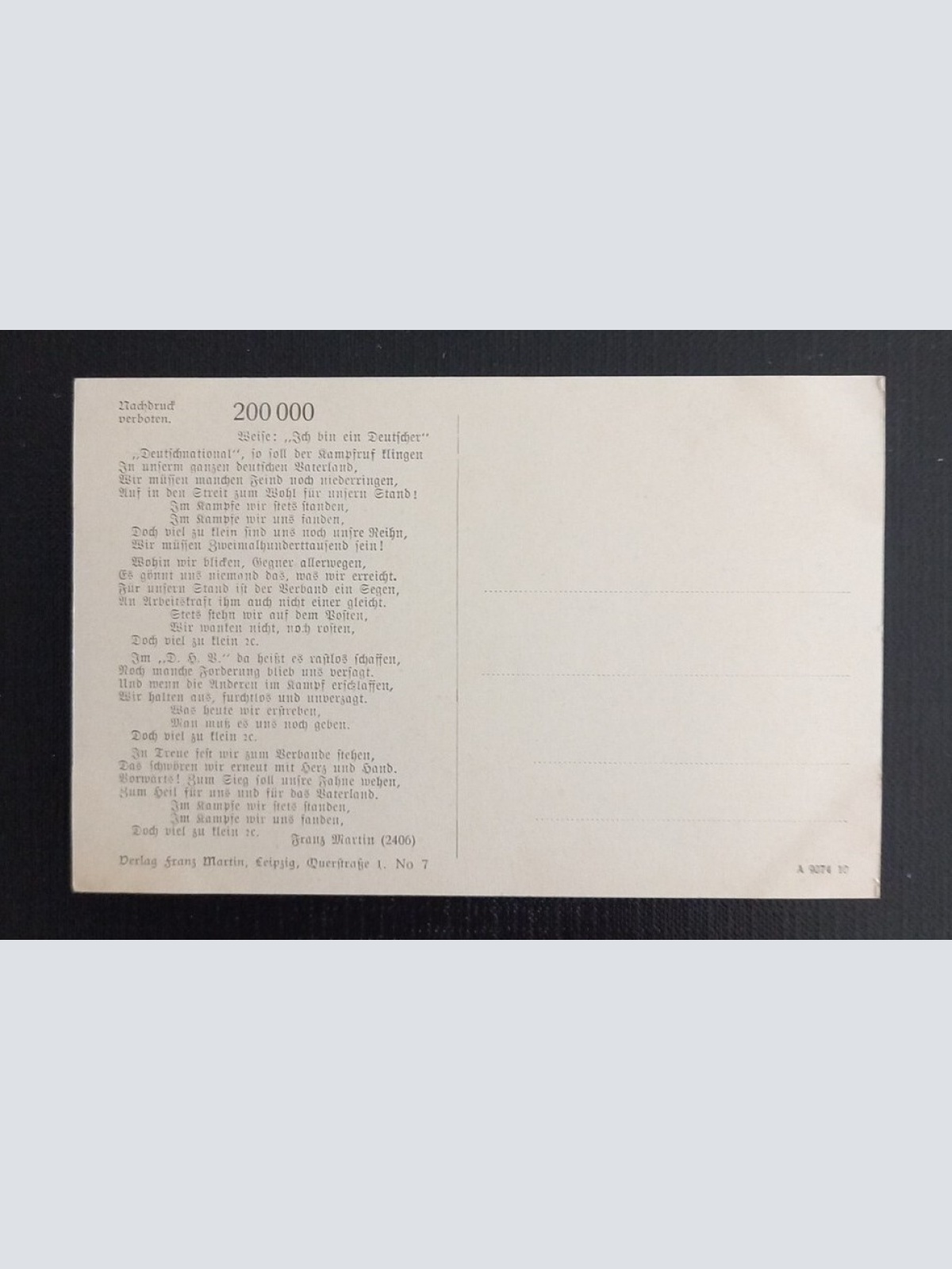 Ein Deutscher Gruß Aus Deutschem Land Frau Mit Schwert 0135 Ga E