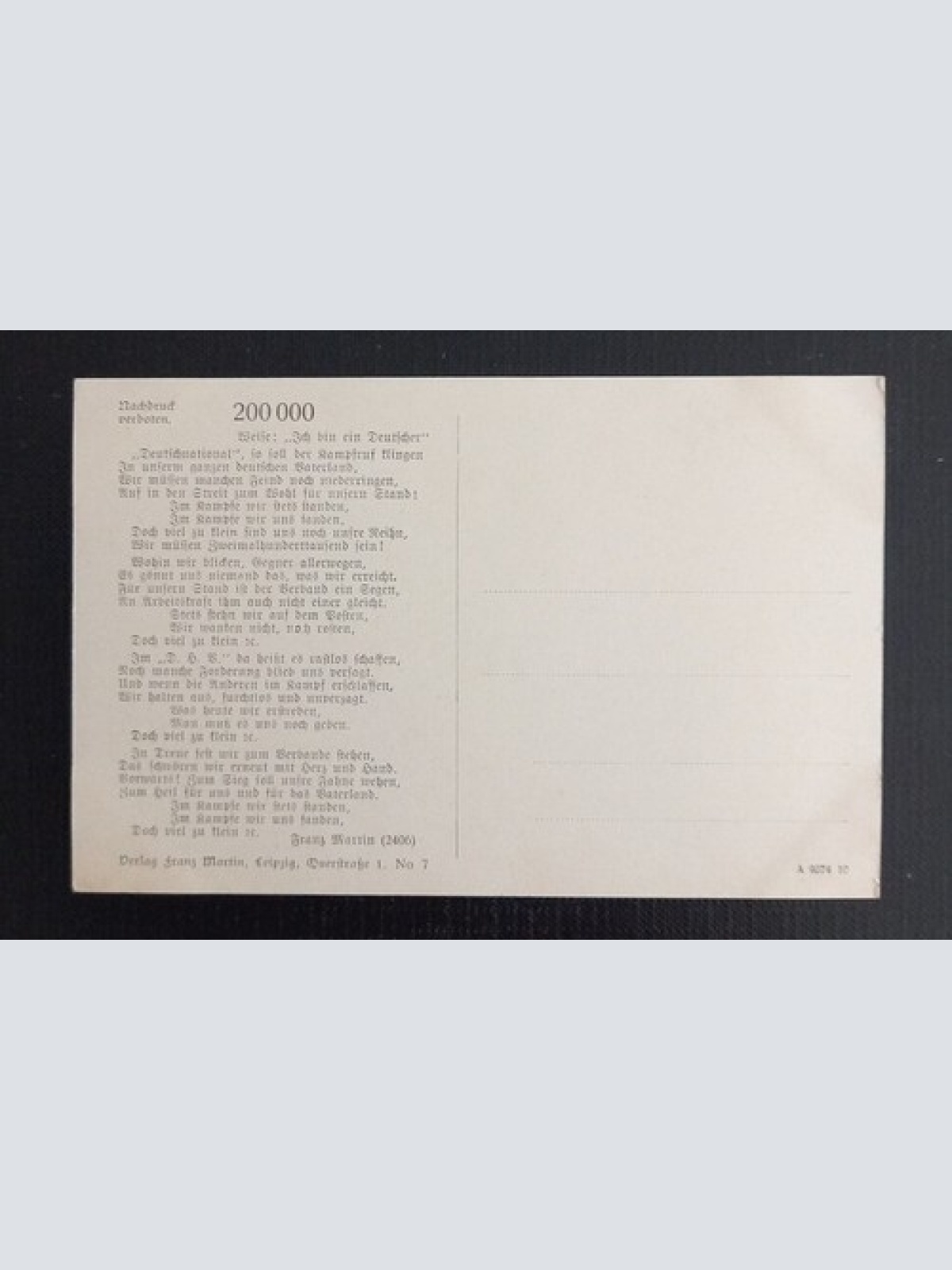 Ein Deutscher Gruß Aus Deutschem Land Frau Mit Schwert 0135 Ga E