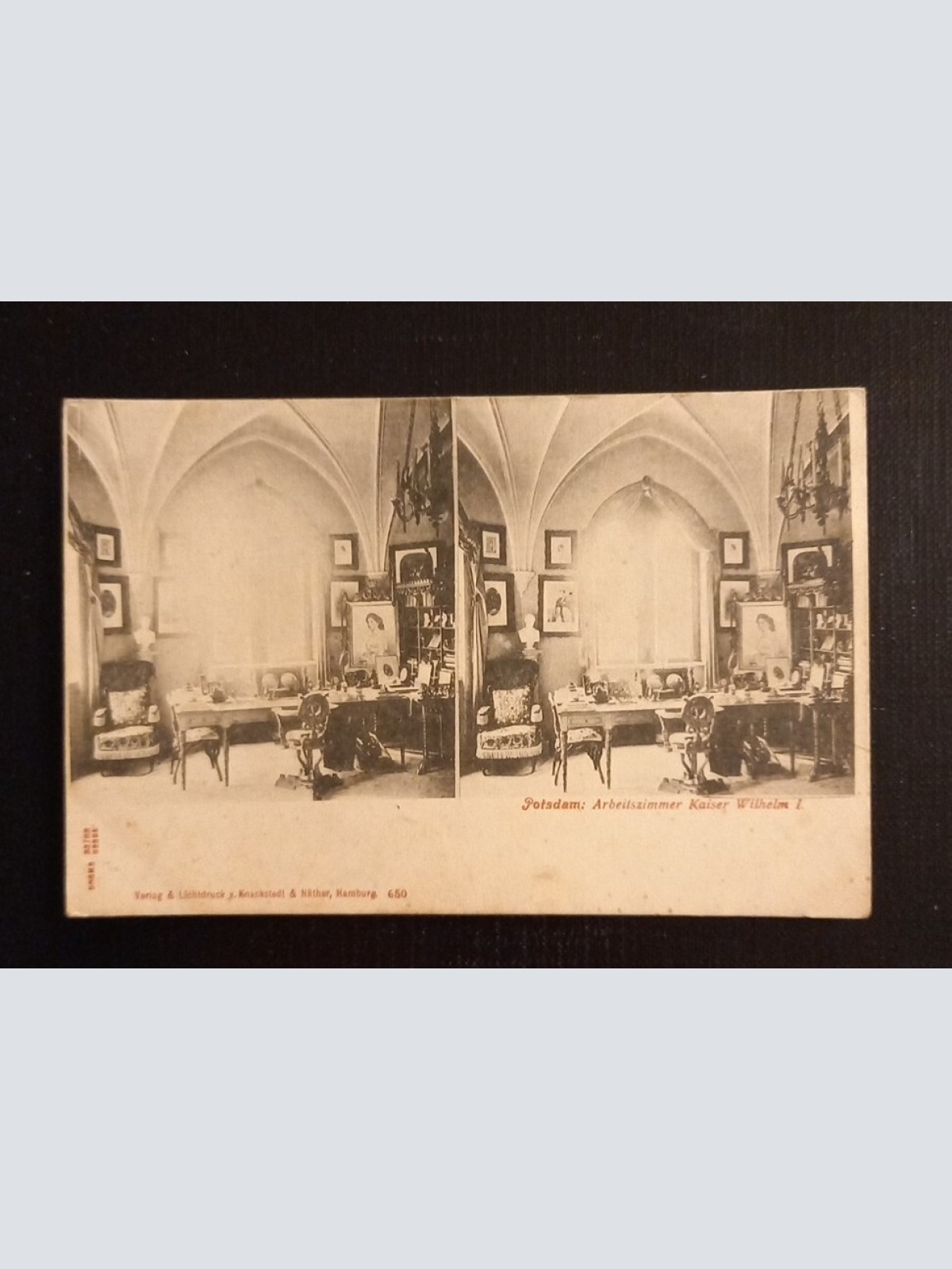 Potsdam Arbeitszimmer Kaiser Wilhelm I 052 Ga E