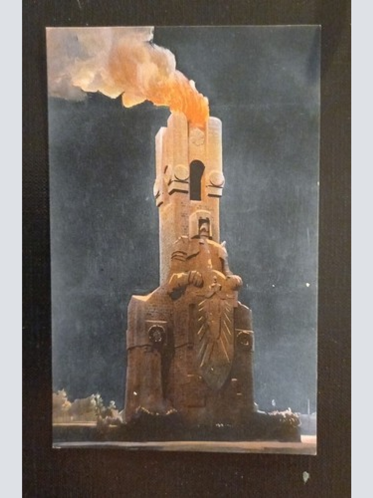 Köln a.Rh. Bismarcksäule Bei Festlicher Beleuchtung 0146 Ga E