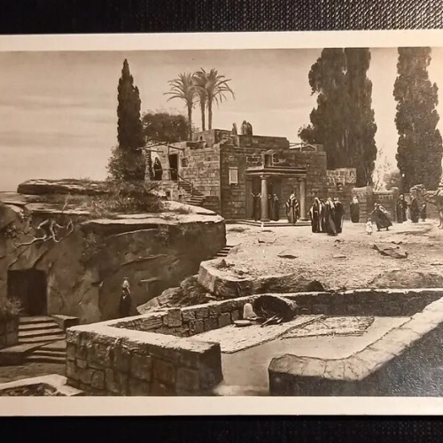 Panorama Kreuzigung Christi Einsiedeln 650430 Ga B