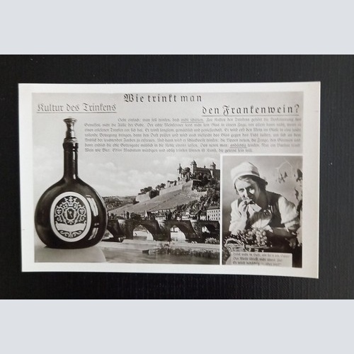 Kulturcdes Trinkens Frankenwein Frau Mit Korb Trauben 650143 Ga E