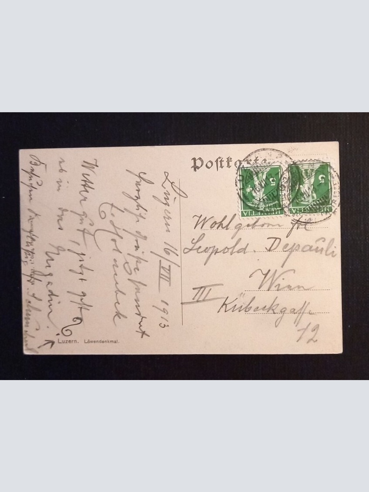 Luzern Löwendenkmal 426 Ga E