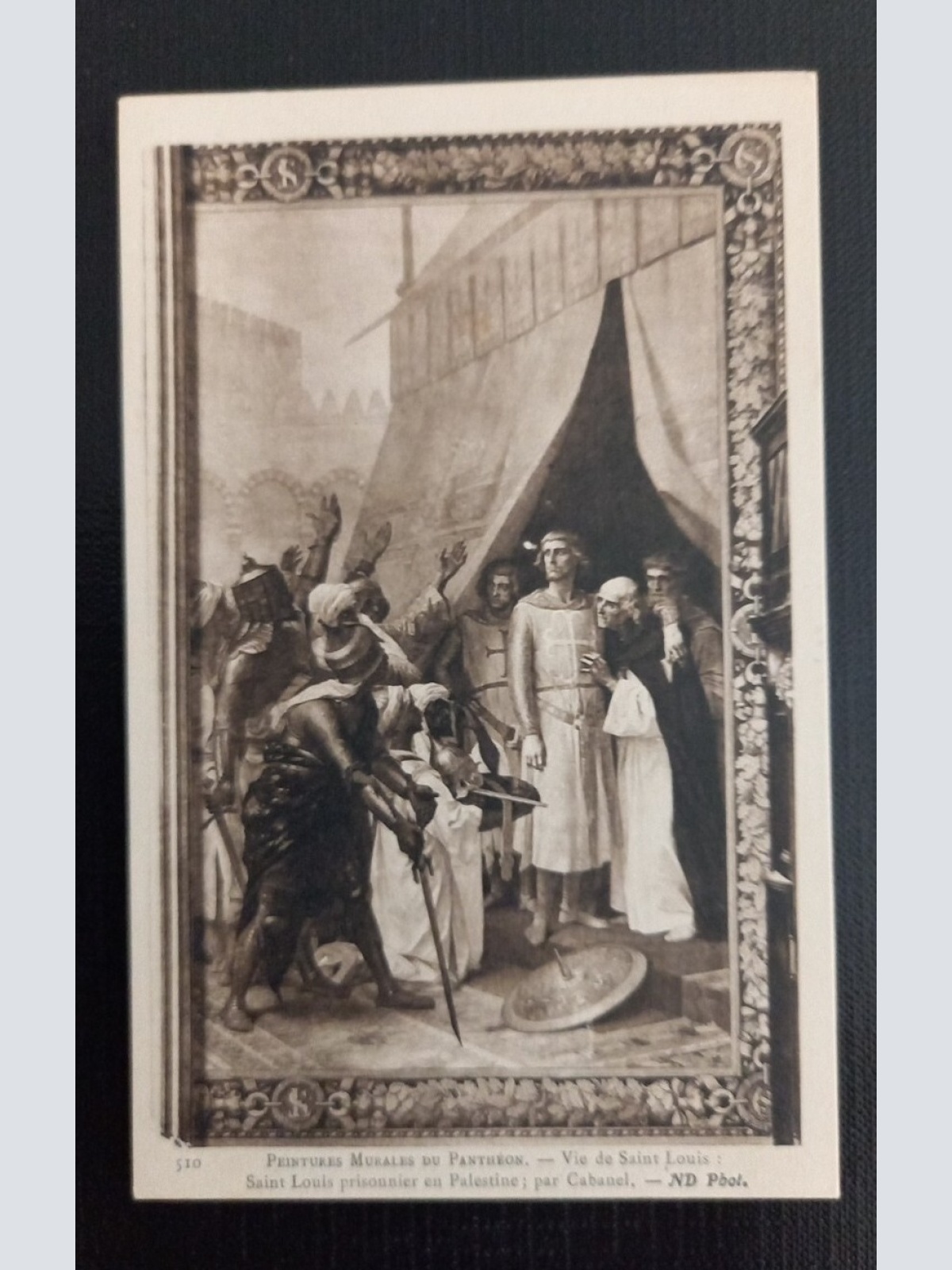 Peintures Murales Du Pantheon Saint Louis Prisonnier En Palestine 650245 Ga E