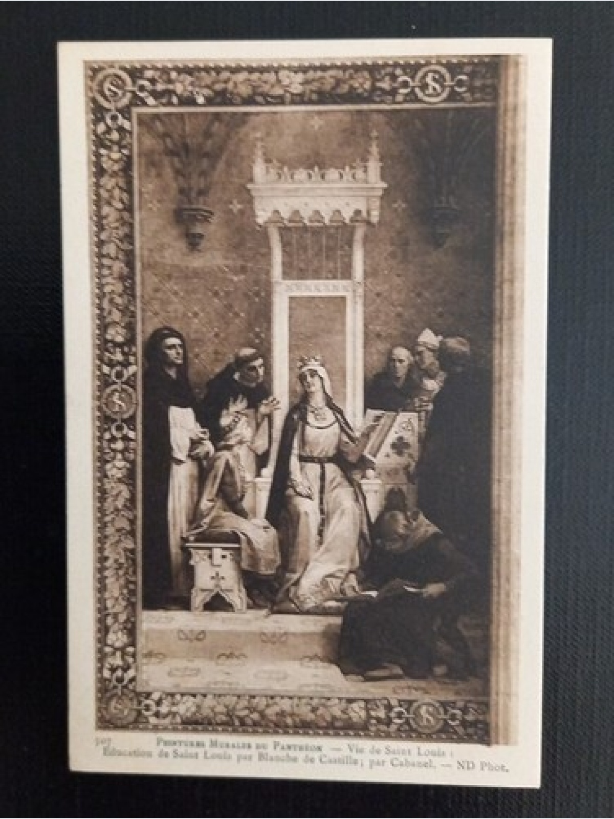 Peintures Murales Du Pantheon Education De Saint Louis Par Blanche 650250 Ga E