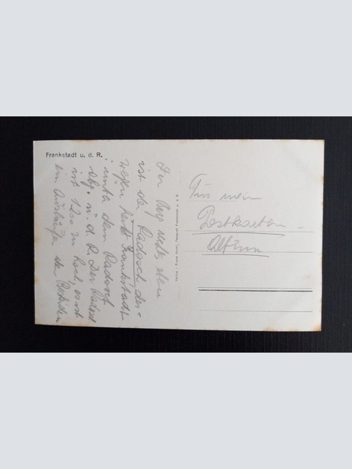 Frankstadt U.d.R. 650412 Ga E