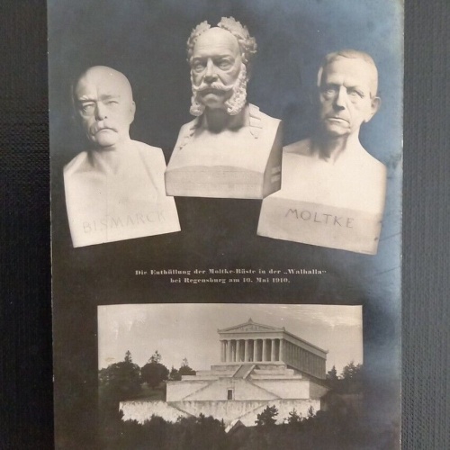 Enthüllung Der Moltke Büste 6153 Ga E