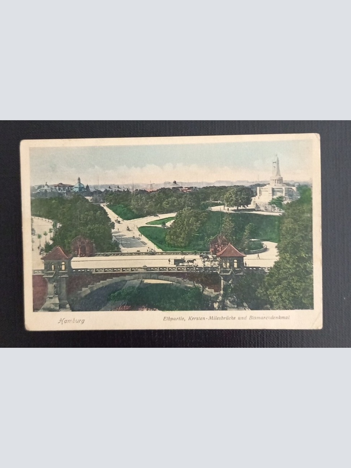 Hamburg Elbpartie Kersten Milesbrücke Und Bismarckdenkmal 0123 Ga E