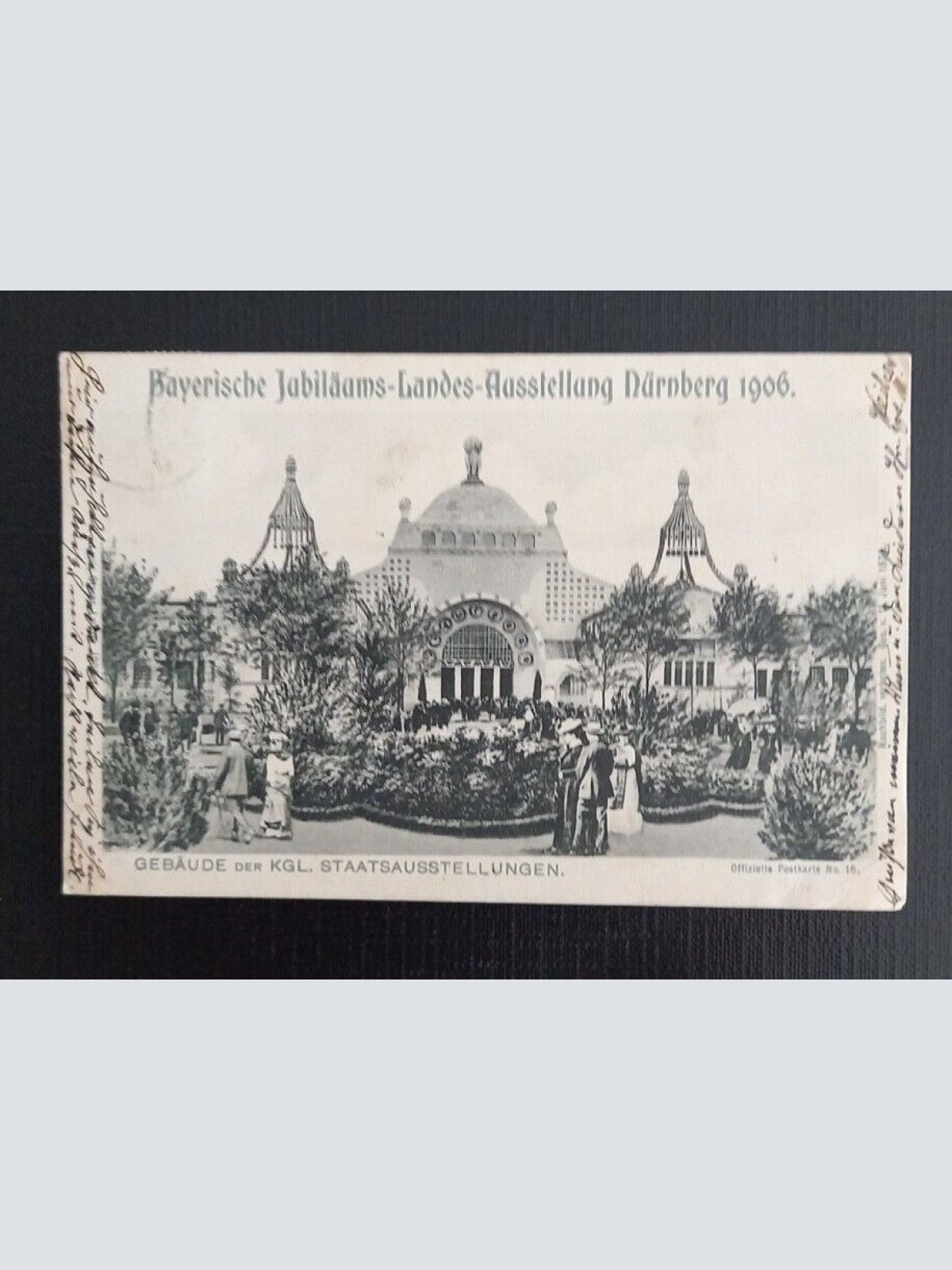Ansichtskarte Bayrern Jubiläums Landes Ausstellung Dürnberg 1906. 0126 Ga E
