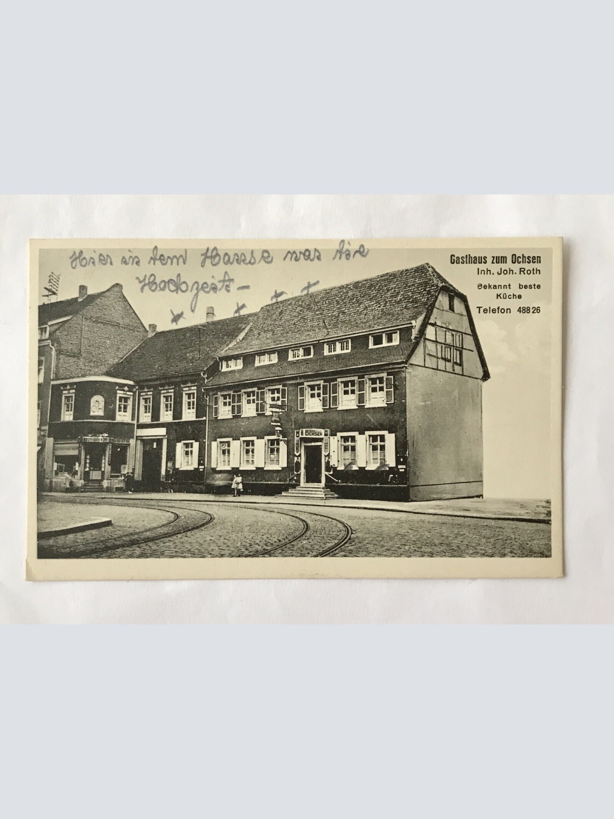 AK, Gasthaus Zum Ochsen, Roth, Gaststätte, Baden Württemberg (20020 BW)