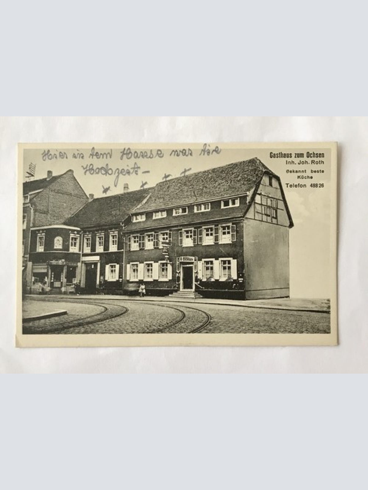 AK, Gasthaus Zum Ochsen, Roth, Gaststätte, Baden Württemberg (20020 BW)