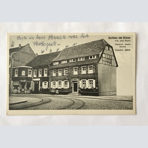 AK, Gasthaus Zum Ochsen, Roth, Gaststätte, Baden Württemberg (20020 BW)