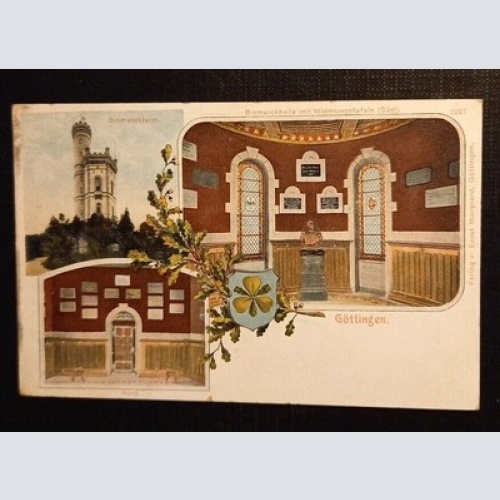 Ansichtskarte Niedersachsen Bismarckturm Göttingen 083 Ga E