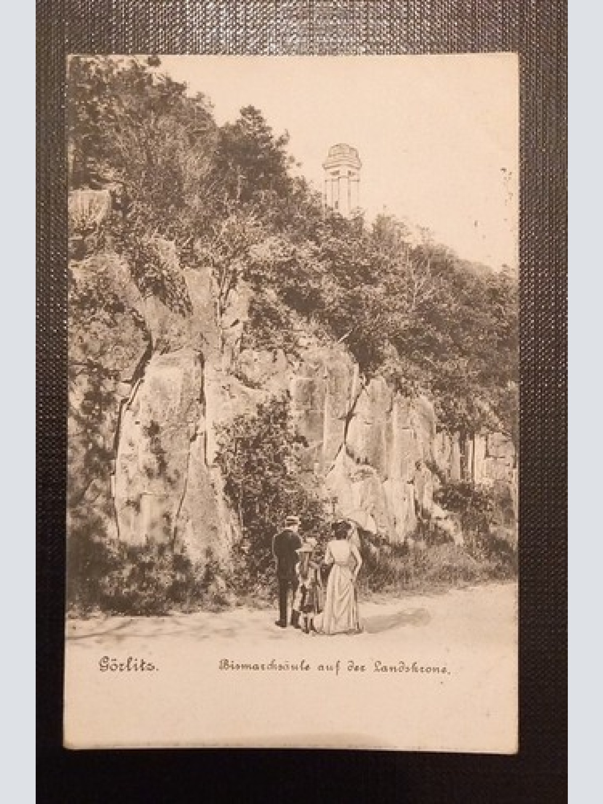 Görlitz Bismarcksäule Aud der Landskrone 101 Ga E