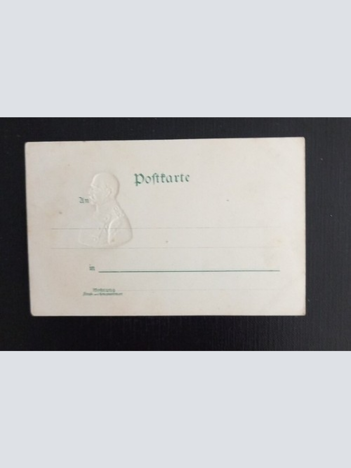 Prägekarte Deutschen Reiches Ehrenbürger 115 Ga E