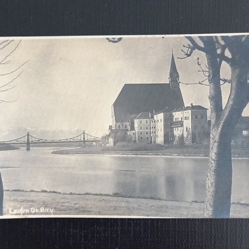 Laufen Ob.Bay. Brücke Kirche 0150 Ga E