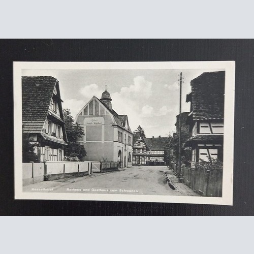 Hesselhurst Rathaus U.Gasthaus Zum Schwanen 650108 Ga E