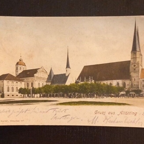 Ansichtskarte Altötting Dom 0142 Ga E