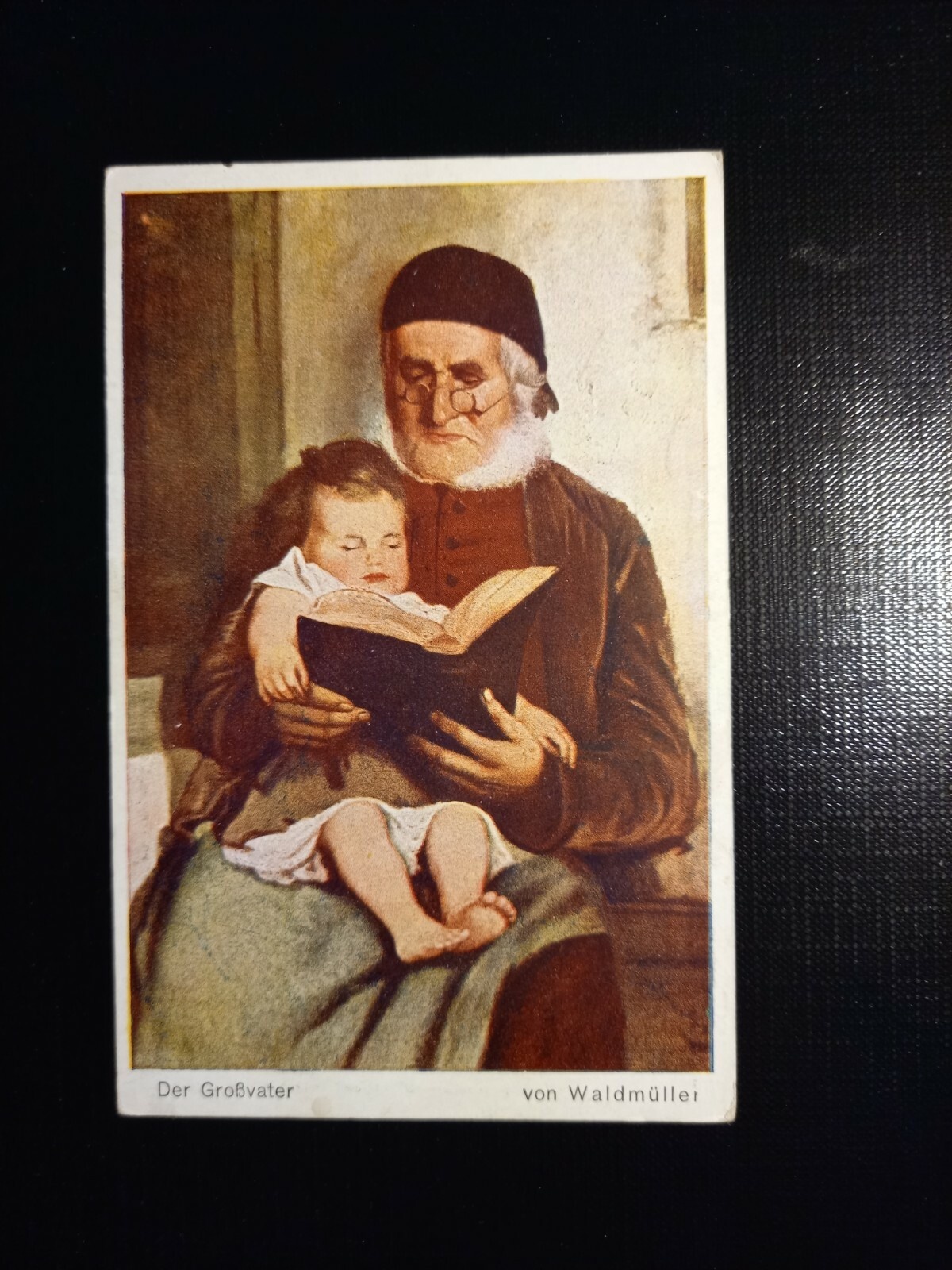 Mann mit Kind, Der Großvater 402778 gr C