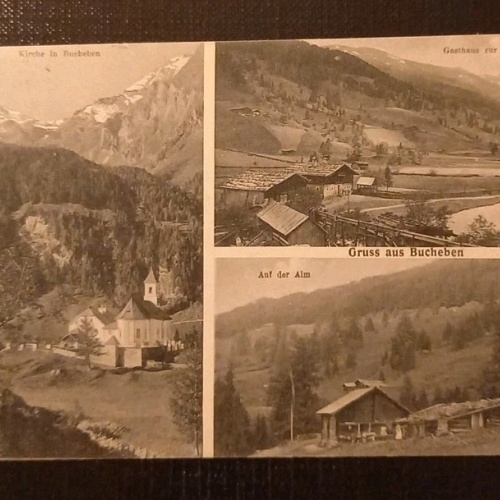 Gruss Aus Bucheben Gasthaus Rauris Saalfelden Alm Kirche Gr 410465 E
