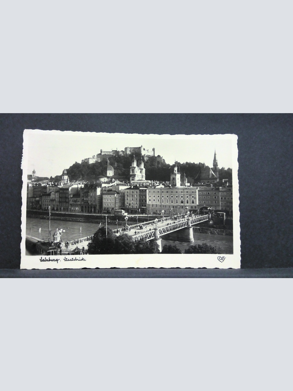 Salzburg Staatsbrücke Salzach Festung JW 165570